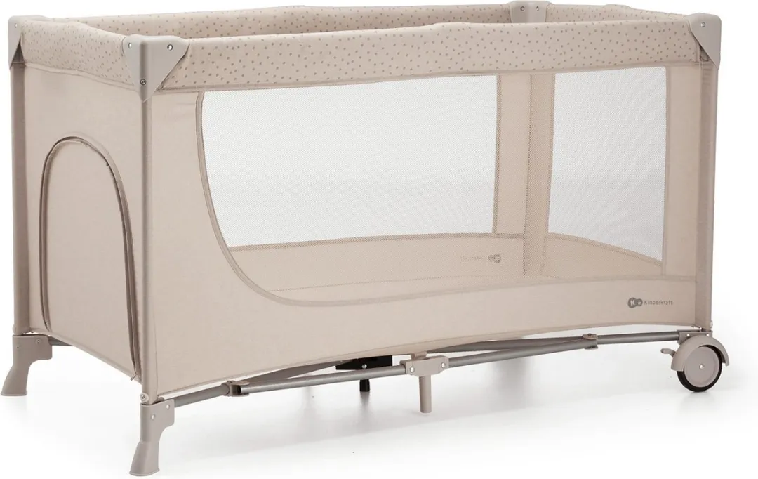KinderKraft JOY 2 Reisbed 2-in-1 - Beige