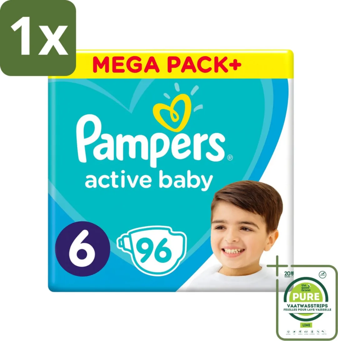 Pampers Active Baby Luiers Maat 6