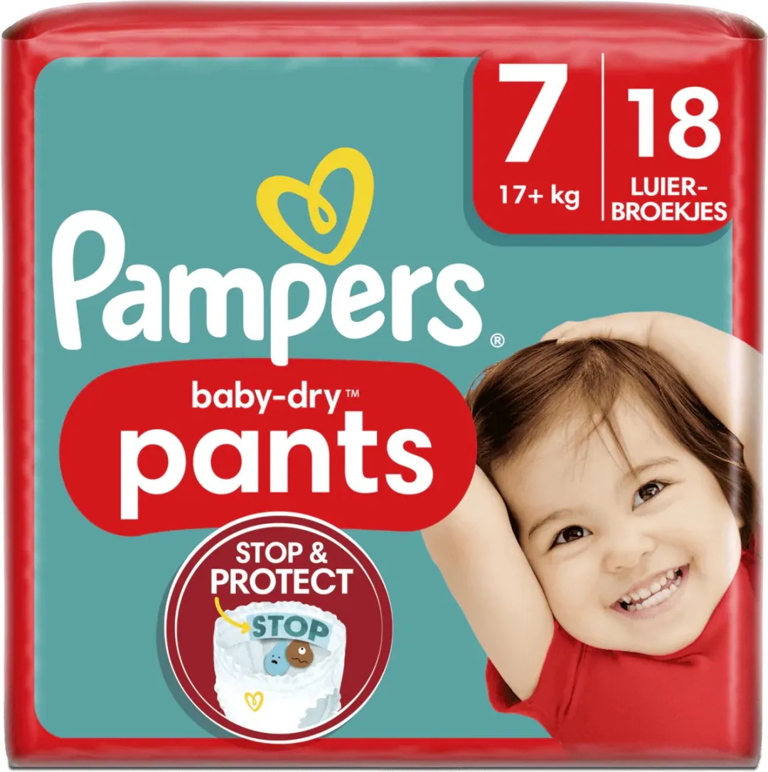 Pampers Baby Pants Maat 7 Extra Large 18 Stuks
