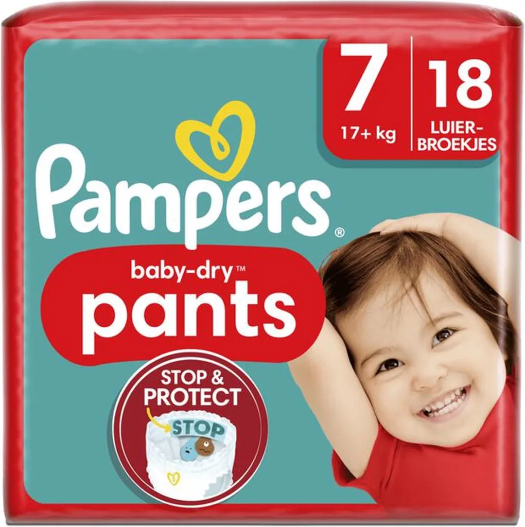 Pampers Baby Pants Maat 7 Extra Large 18 Stuks