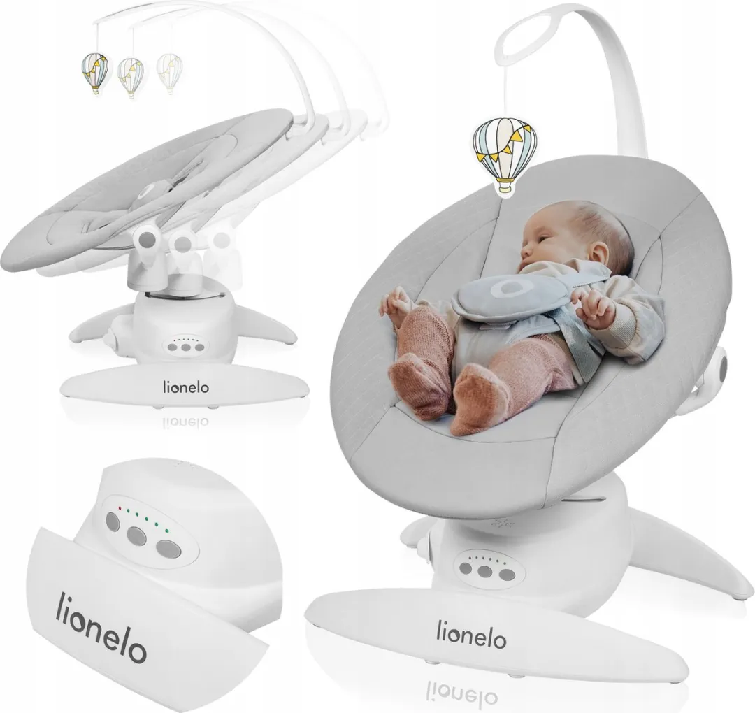 Lionelo Iris Premium Babyschommel - Beige Sand