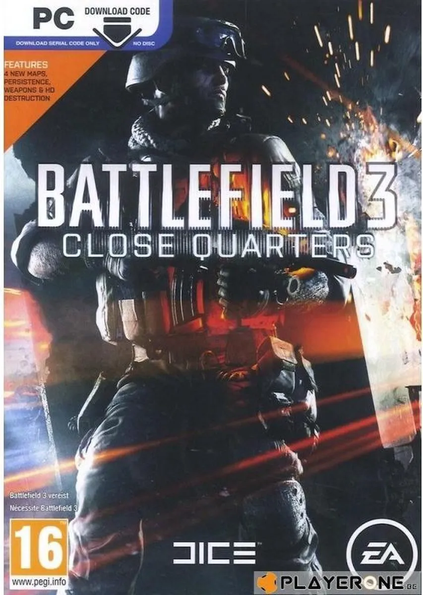 Electronic Arts Battlefield 3 Close Quarters Downloadcode Windows