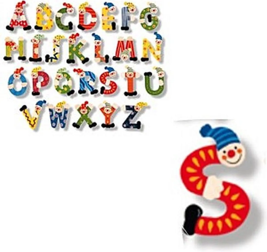 Simply For Kids Houten Naamletter Clown S