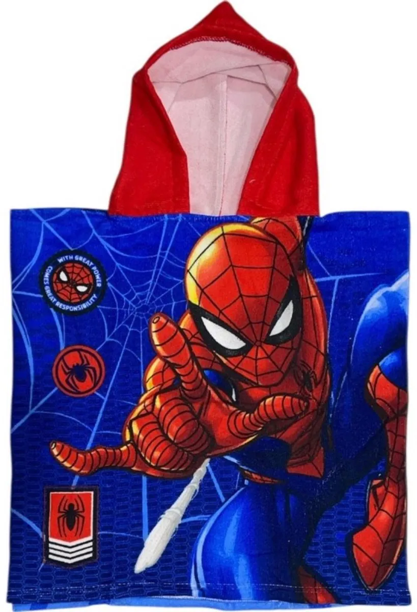 Marvel Spider-Man Badponcho 50x100cm