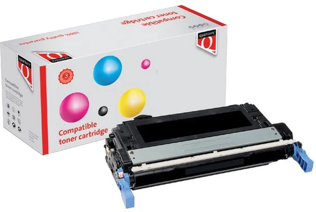 Quantore HP Q5950A 643A Tonercartridge - Zwart