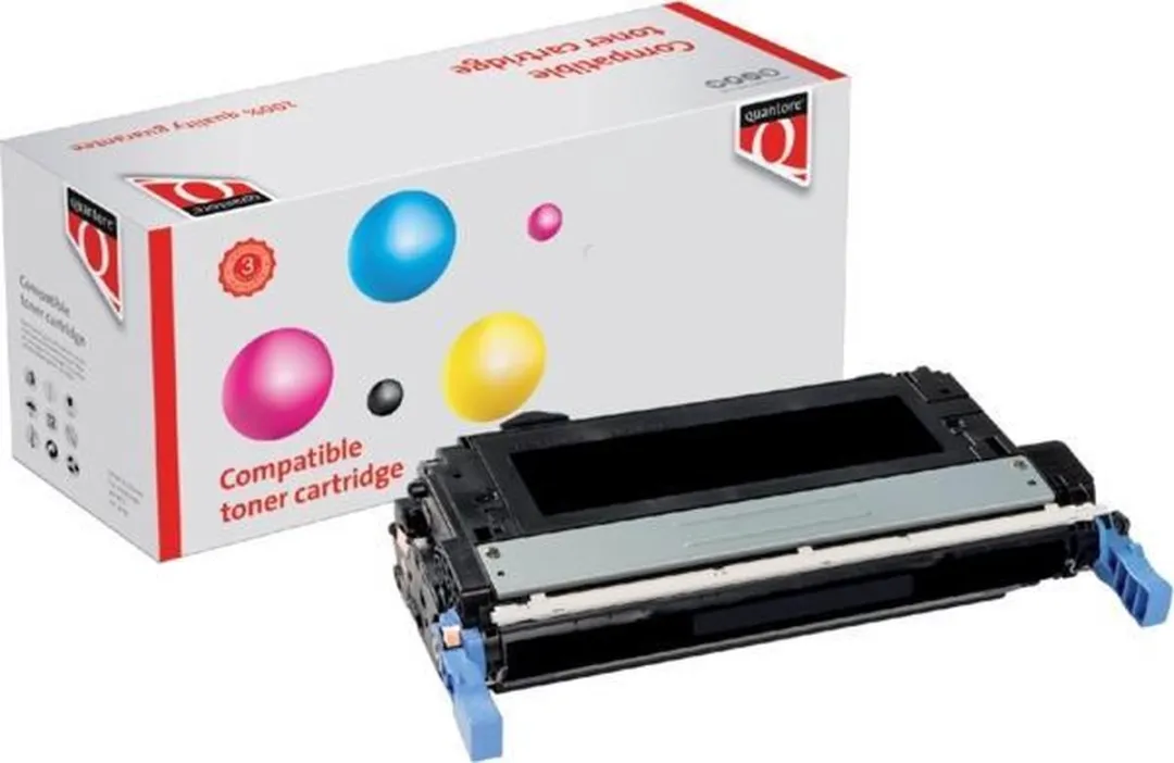 Quantore HP Q5950A 643A Tonercartridge - Zwart