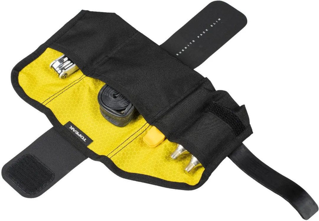 Topeak Burrito Pack Slim Zadel Fietstas - Zwart - afbeelding 4 van 6