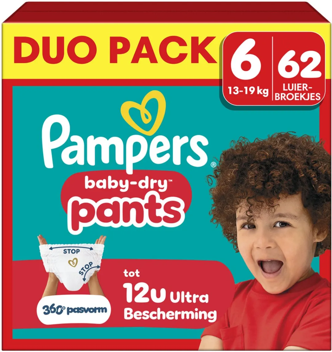 Pampers Baby-Dry Pants Maat 6