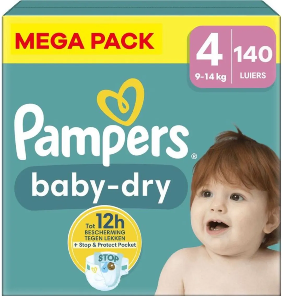Pampers Baby Dry Maat 4
