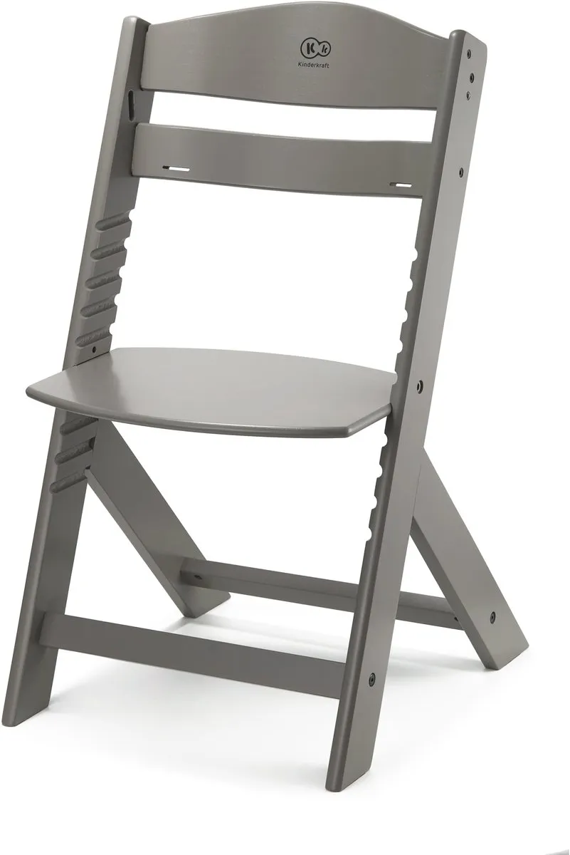 KinderKraft ENOCK Houten Kinderstoel 3-in-1 - Bruin
