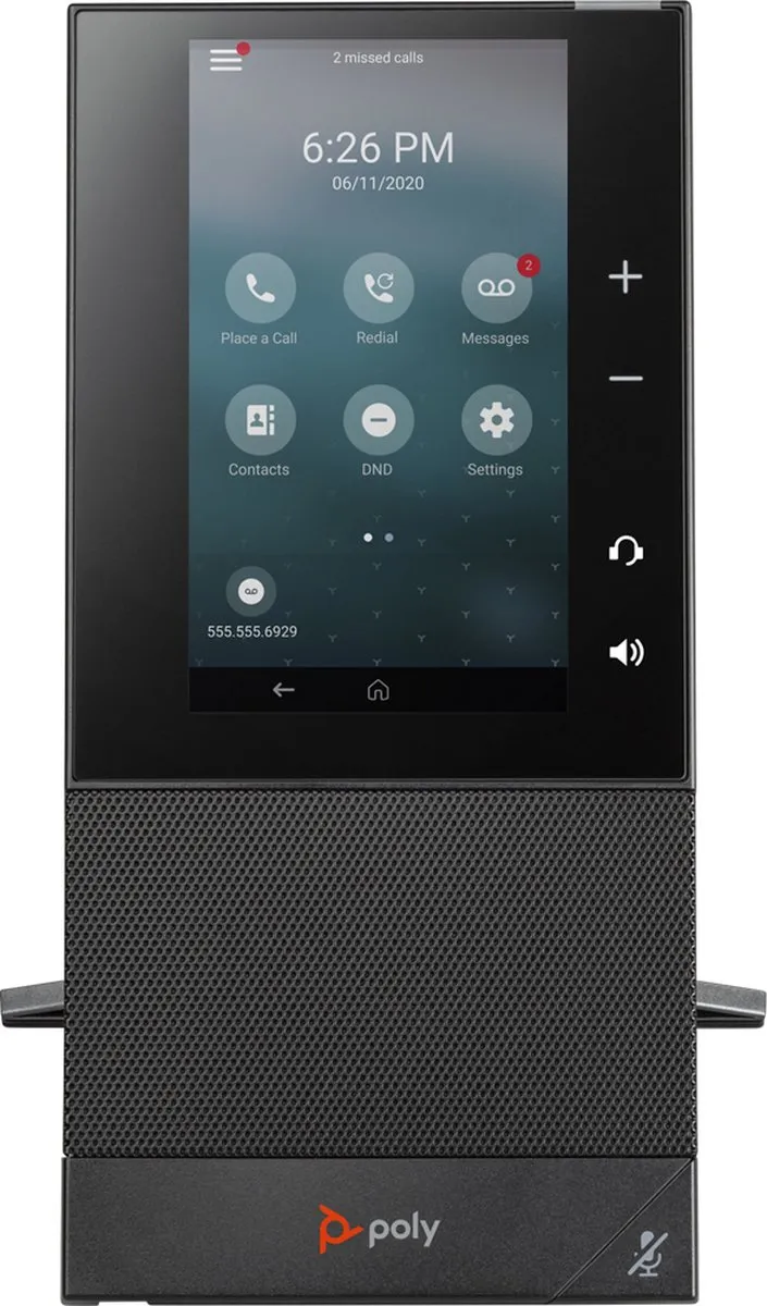 Poly CCX500 Media Phone Teams POE