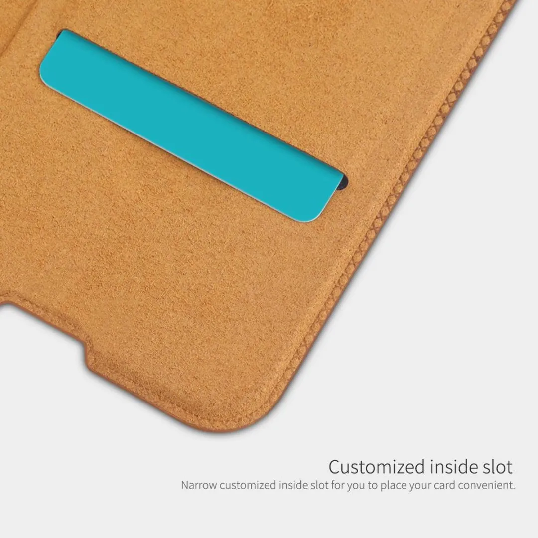 Nillkin Qin Book Case Xiaomi Mi 9T/9T Pro - Bruin