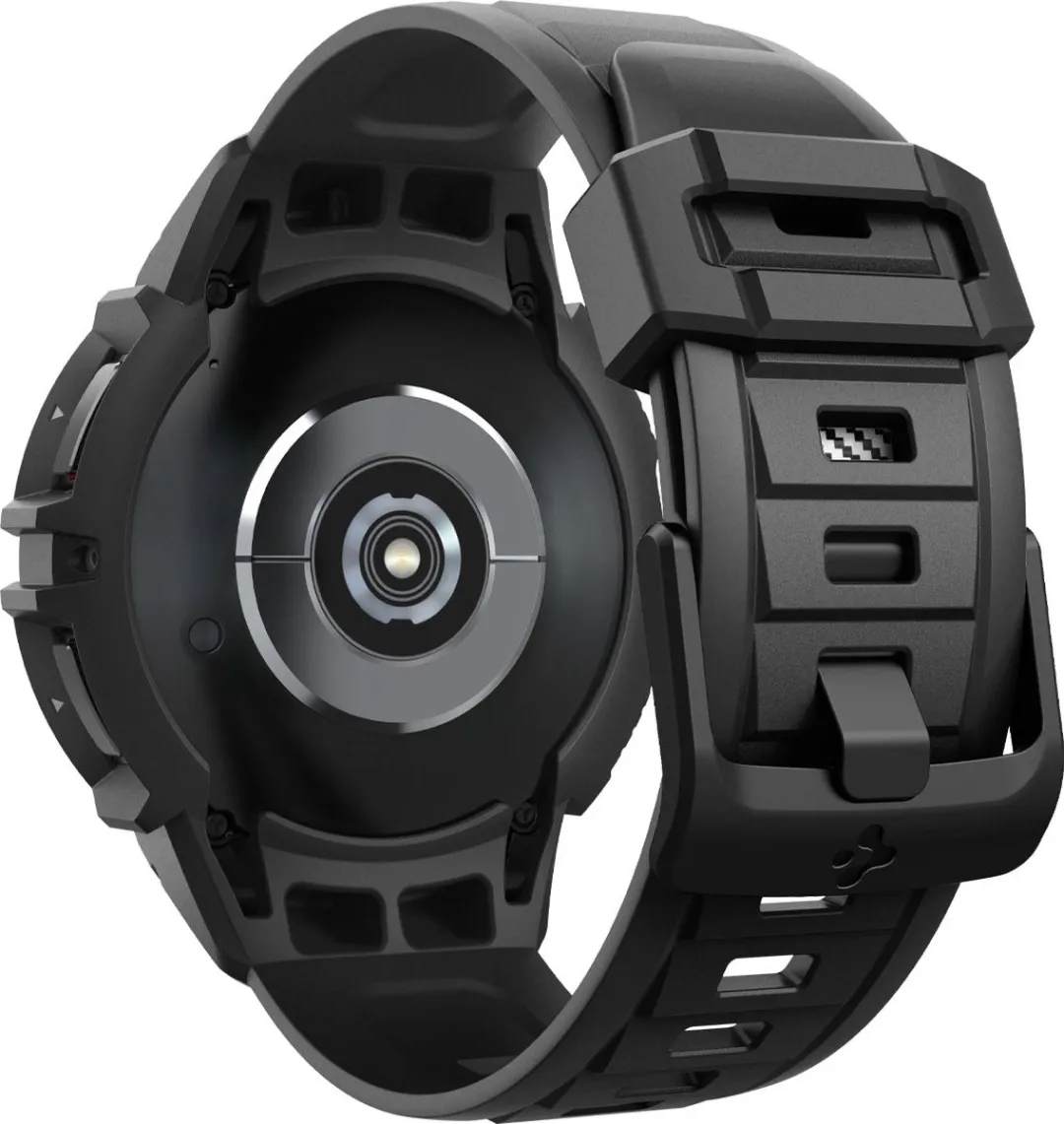 Spigen Rugged Armor Pro Samsung Galaxy Watch Band - 47mm - Zwart