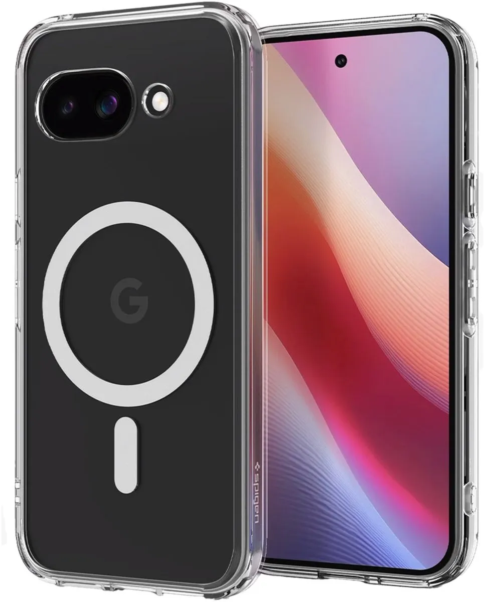 Spigen Ultra Hybrid MagFit ACS09043 Hoesje - Google Pixel 9a - Transparant