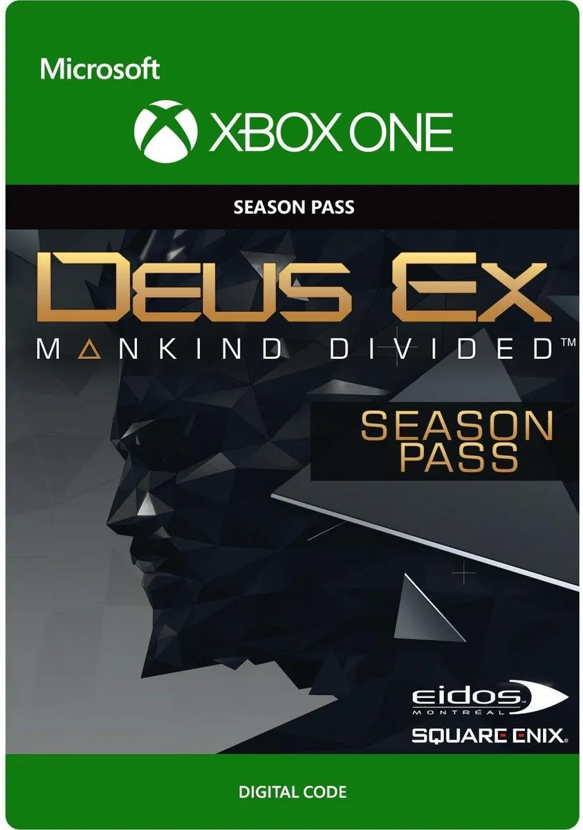 Square Enix Deus Ex Mankind Divided Season Pass Xbox One