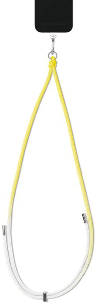 iDeal of Sweden Cord Phone Strap Soft Lemon Ombre