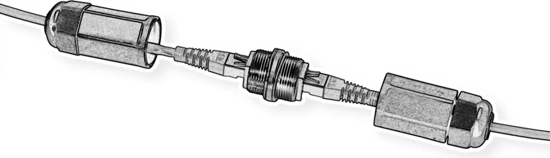 Value RJ-45 Koppelstuk Cat.6A Outdoor/Industrial - Zwart
