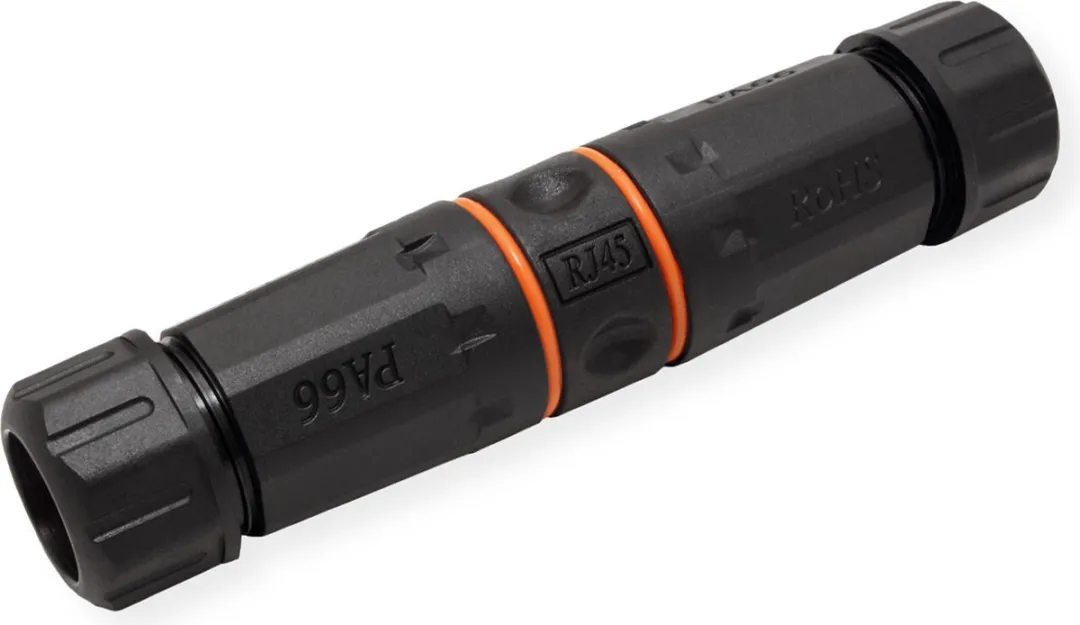 Value RJ-45 Koppelstuk Cat.6A Outdoor/Industrial - Zwart