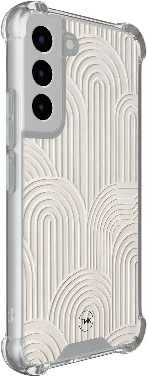 Casevibes Shockproof Hoesje Samsung Galaxy S22 S/S22/S/012 - Beige