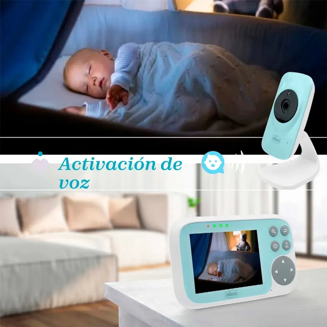 Chicco Video Start Babyfoon - 3.2" - Turquoise