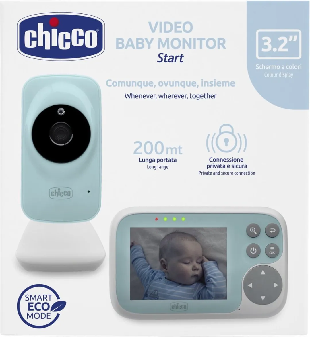 Chicco Video Start Babyfoon - 3.2" - Turquoise