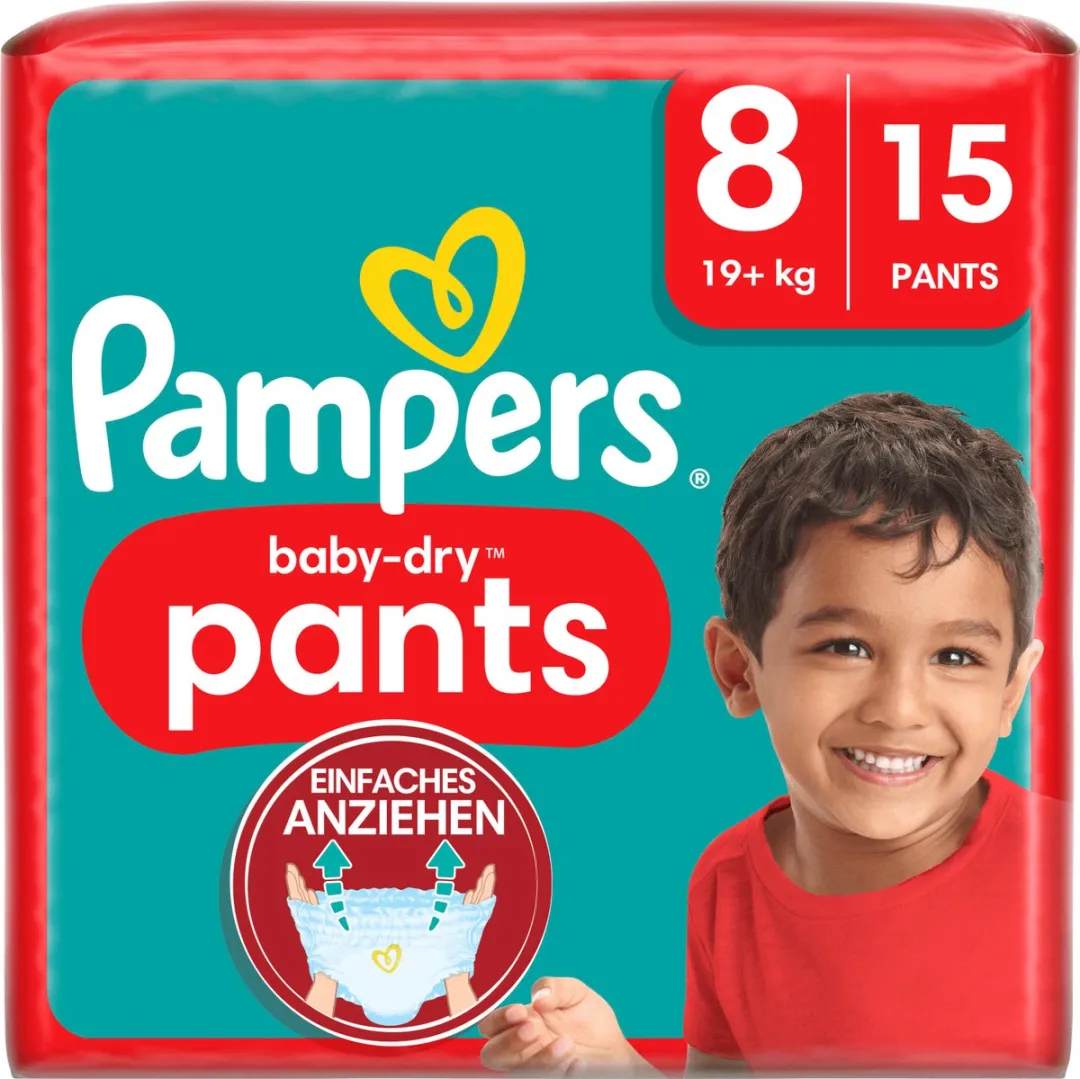 Pampers Baby Pants Maat 8 Extra Large 15 Stuks