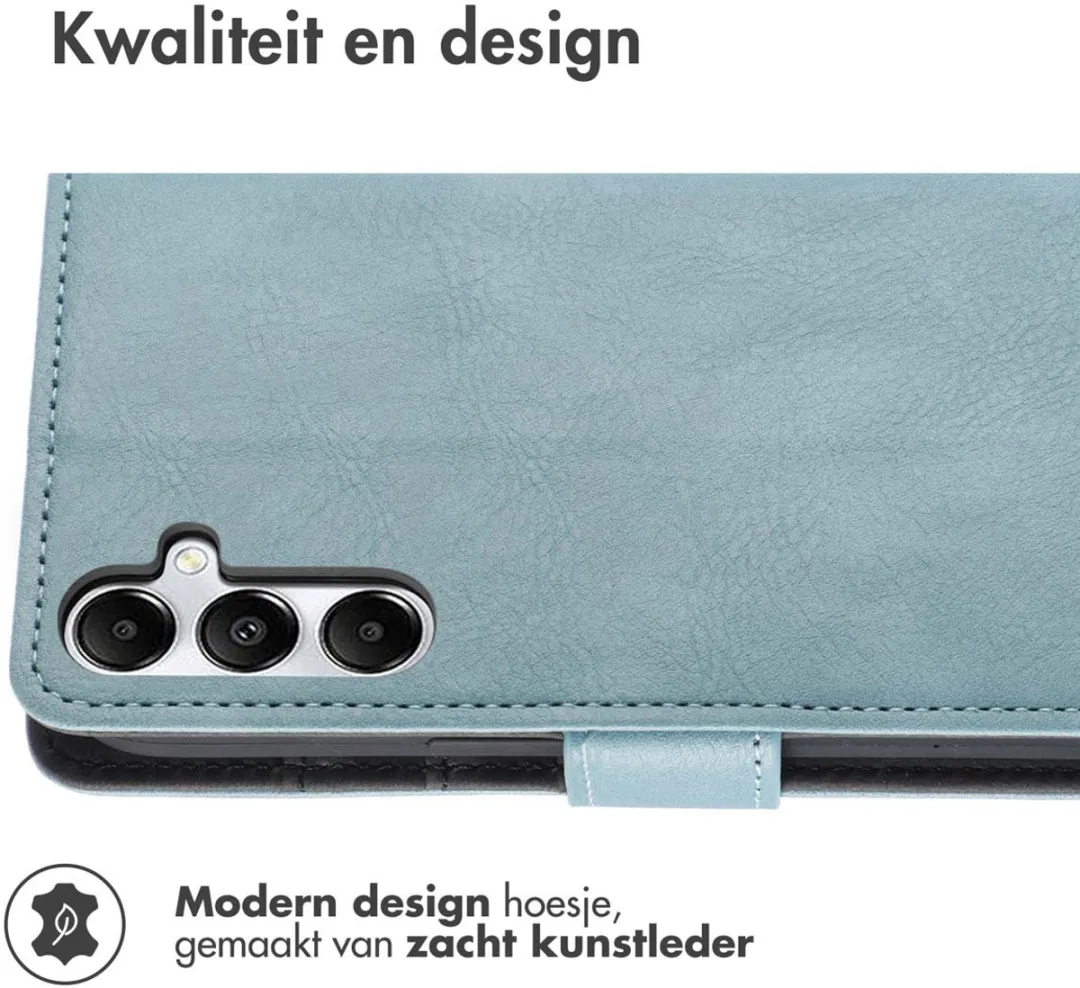 Imoshion Hoesje Samsung Galaxy S24/S25 Lichtblauw - 3 Pasjes