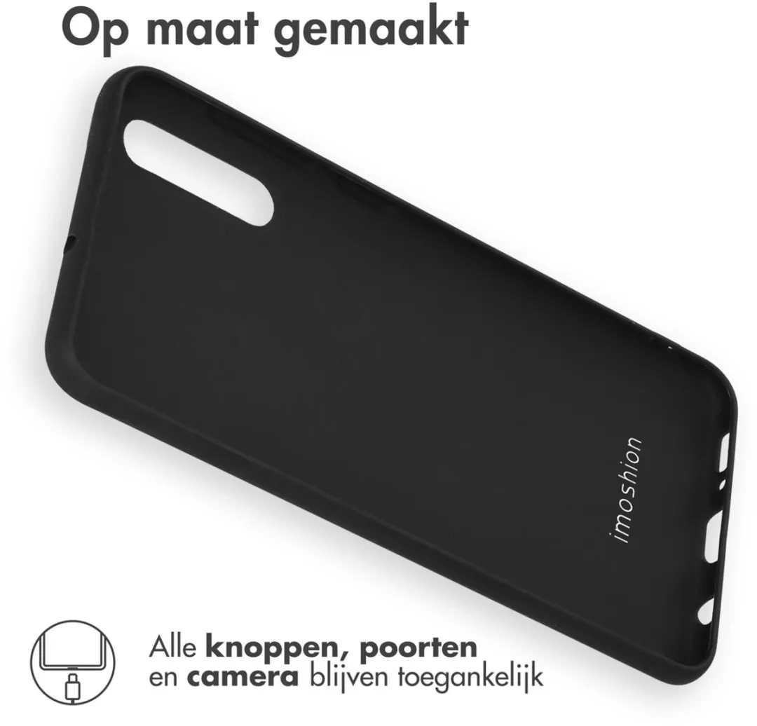 Imoshion Hoesje Samsung Galaxy A30s/A50 - Zwart - afbeelding 5 van 6