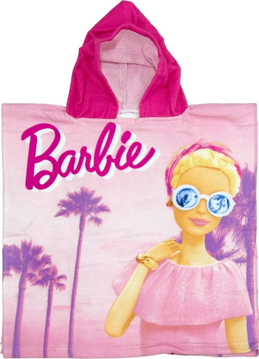 Barbie Poncho - Multi Colour