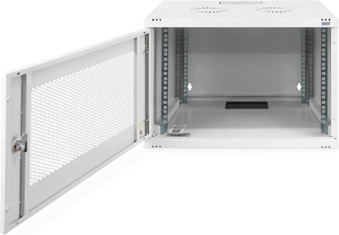 Digitus DN-19-07U-S-PD Wandkast 19" 7HE - 540x370x400mm Grijs-wit