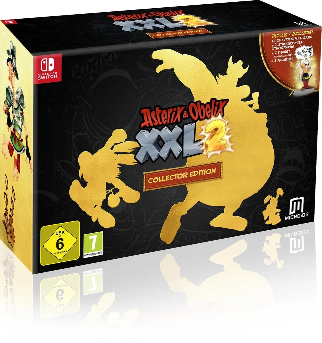 Mindscape Asterix & Obelix XXL 2 Collector's Edition - Switch - Exclusief beeldje