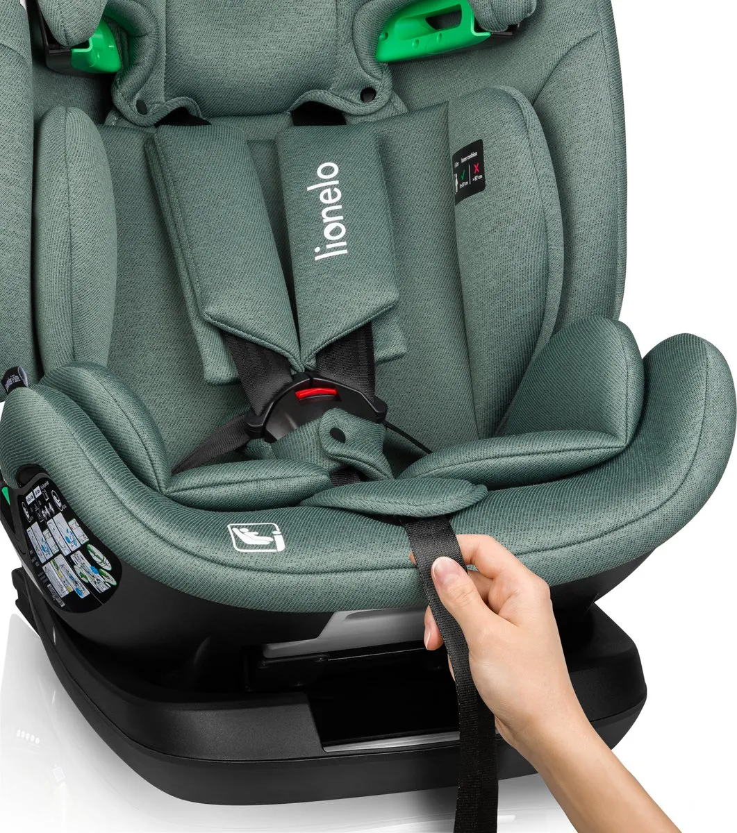 Lionelo Lavender i-Size Autostoeltje 9-36kg - ISOFIX - Groen