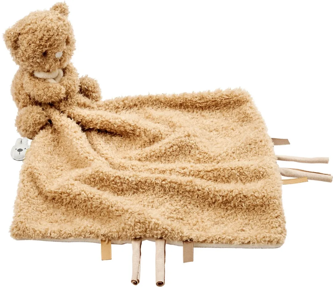 Nattou Teddy Baby Knuffeldoekje 27x27cm