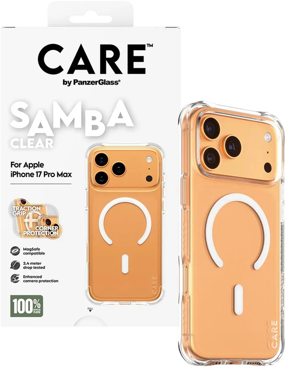PanzerGlass Hoesje iPhone 17 Pro Max - MagSafe - Zwart