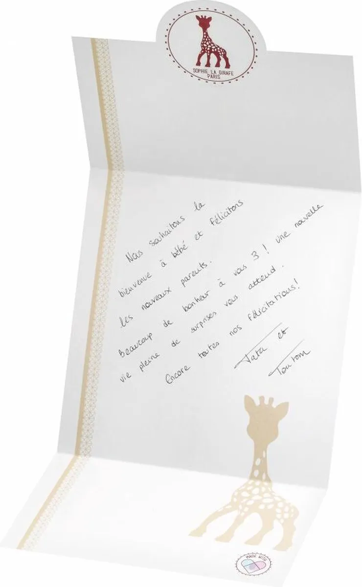 Sophie de Giraf Sophiesticated Cadeauset - Bijtring & Speelgoed - 4-delig