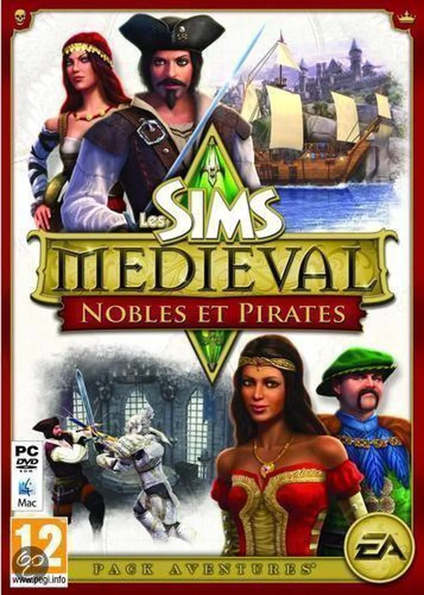 Electronic Arts De Sims Middeleeuwen Piraten en Adel