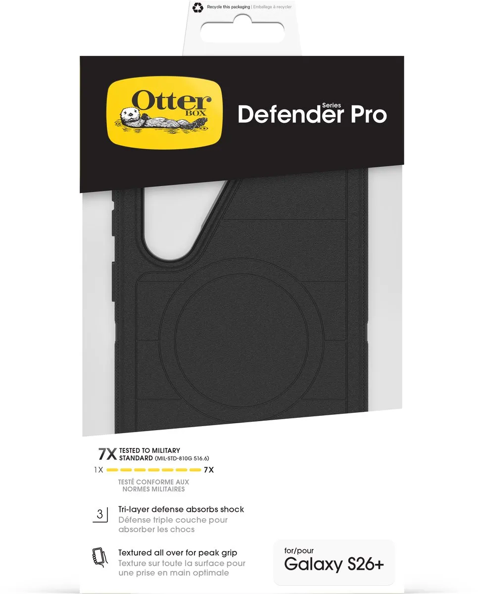 OtterBox Defender Pro Magnets 77-99858 Hoes - Samsung Galaxy S26 Plus - Zwart