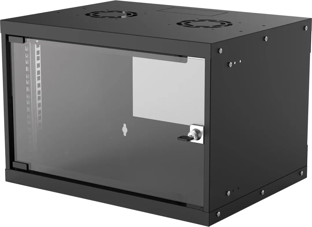 Intellinet Basic Line 6HE Wandkast 540x353x400mm - Zwart