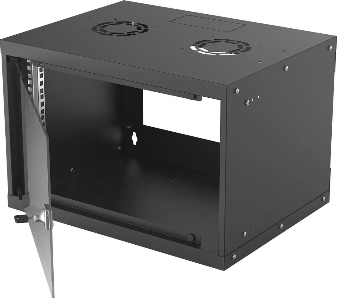 Intellinet Basic Line 6HE Wandkast 540x353x400mm - Zwart