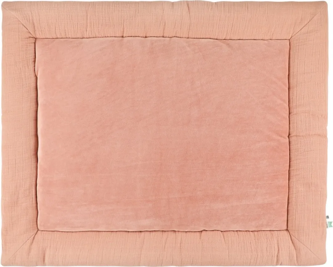 Trixie Boxkleed Babypark Bliss Coral 75x95cm - Biologisch katoen