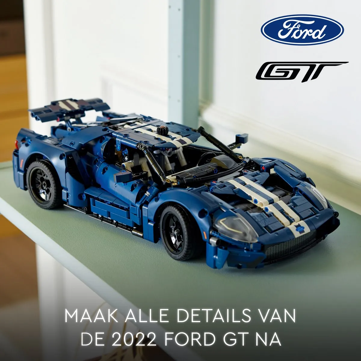 LEGO Technic 2022 Ford GT 42154 Modelbouwpakket - 1466 Stukken - Meerkleurig