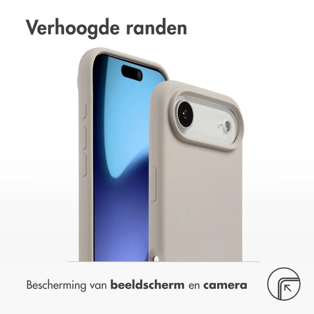 Accezz iPhone 17 Air Hoesje MagSafe - Beige