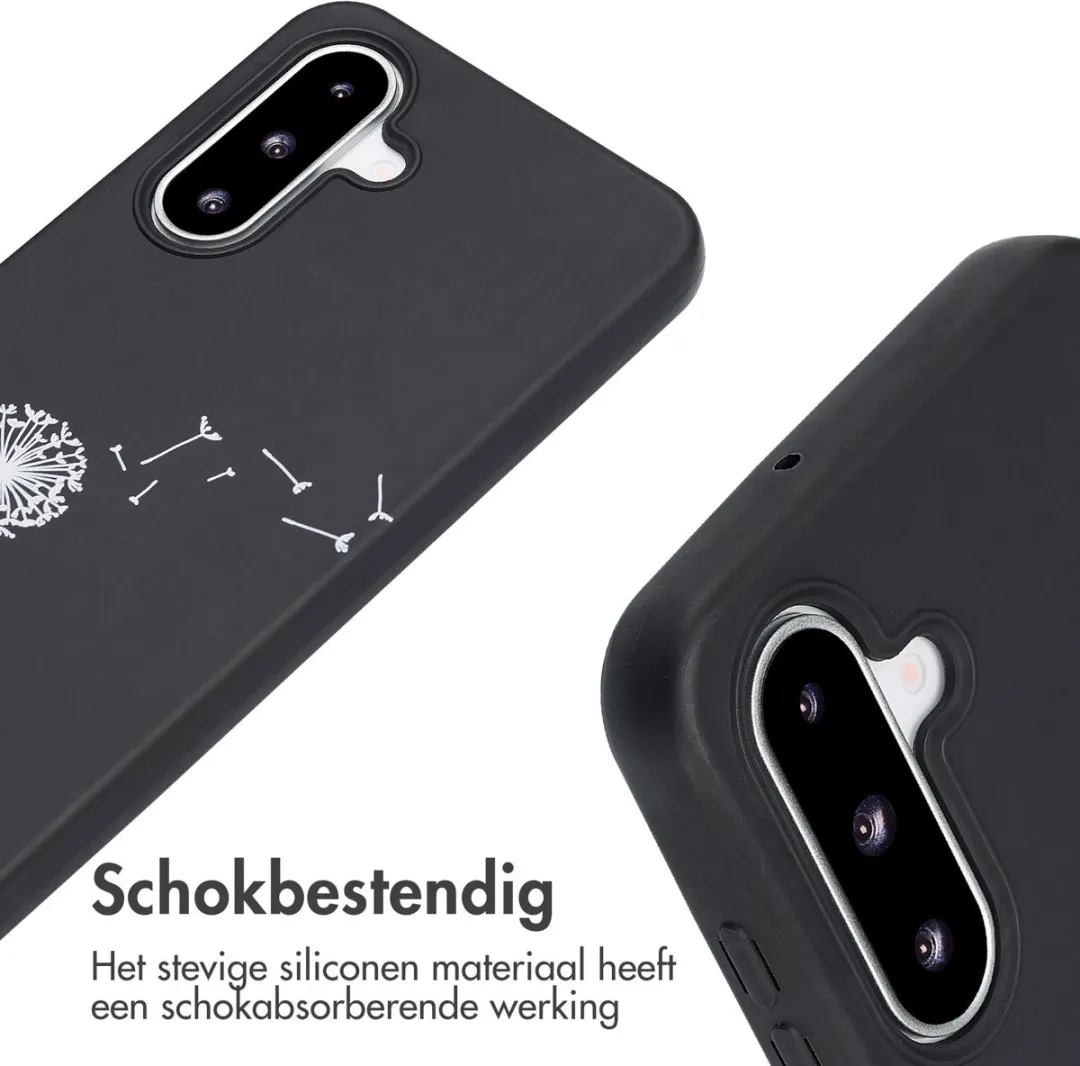 Imoshion Hoesje Samsung Galaxy A26 - Siliconen - Dandelion Black