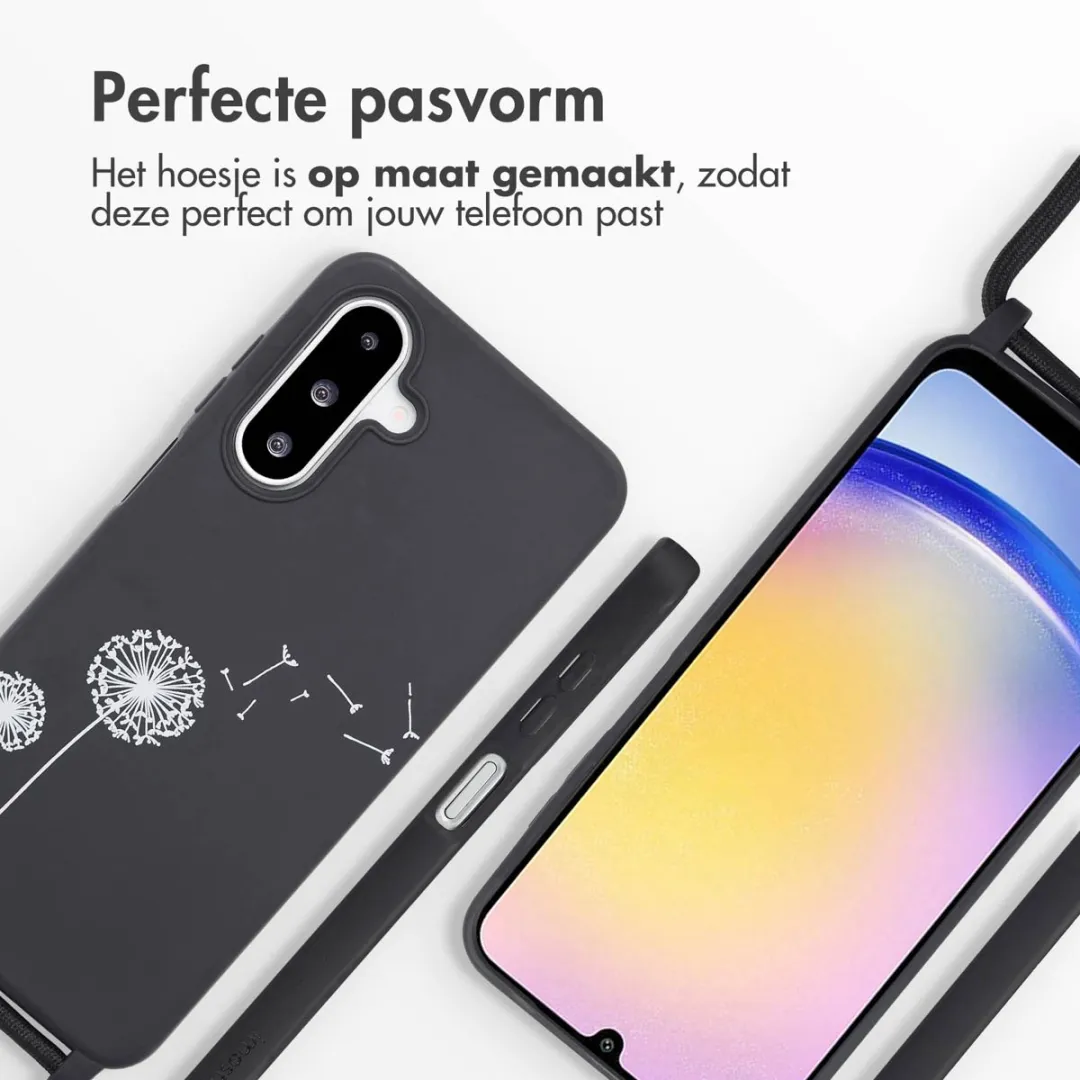 Imoshion Hoesje Samsung Galaxy A26 - Siliconen - Dandelion Black - afbeelding 6 van 6
