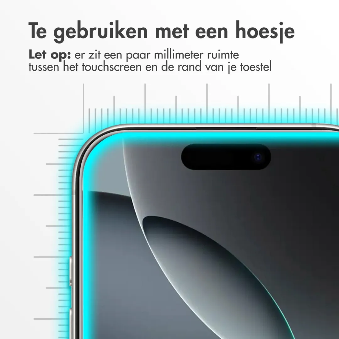 imoshion Screenprotector Gehard Glas 3 Stuks - Apple iPhone 17 Air