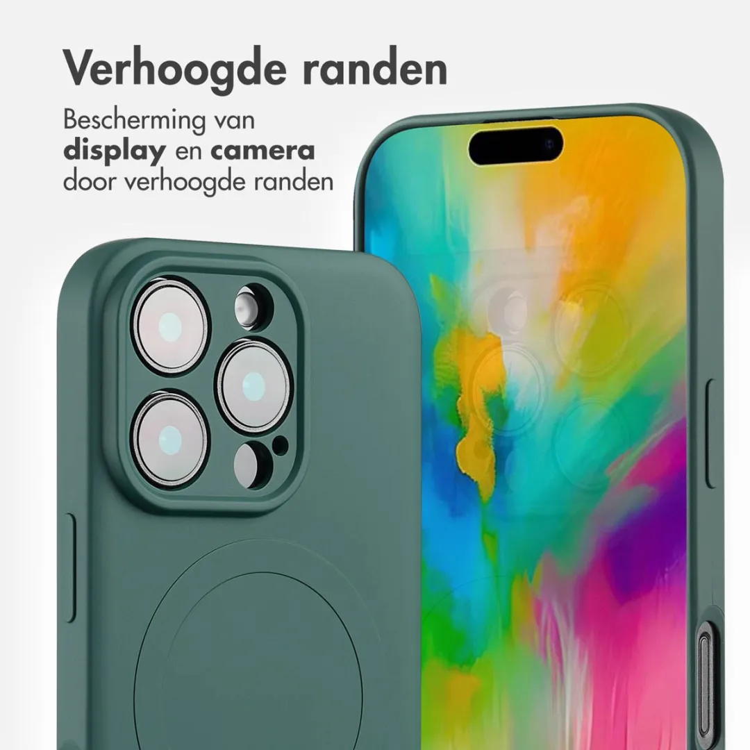 Imoshion Hoesje iPhone 16 Pro - Donkergroen - MagSafe