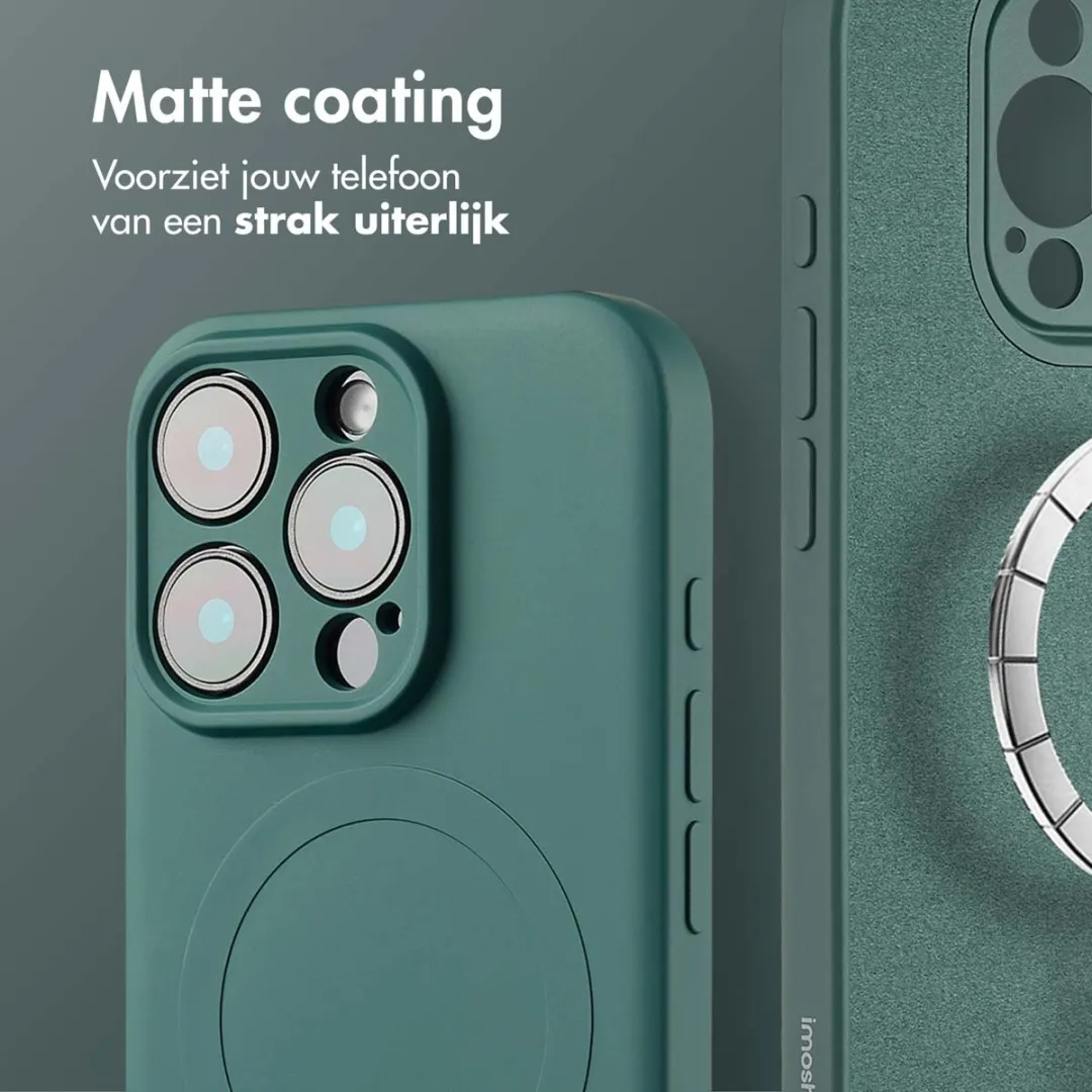 Imoshion Hoesje iPhone 16 Pro - Donkergroen - MagSafe