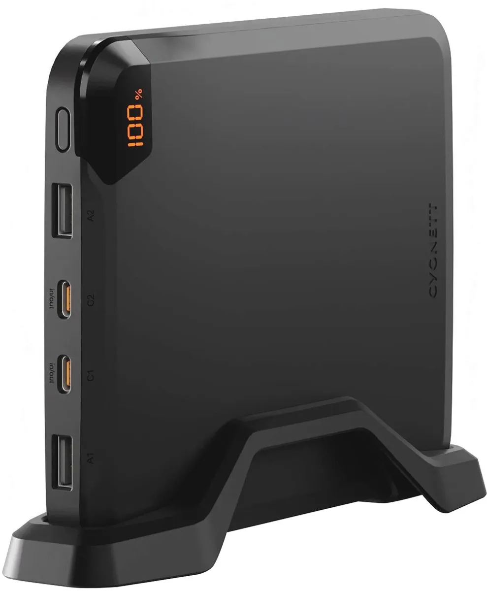 Cygnett VertPWR 25K Powerbank Obsidian