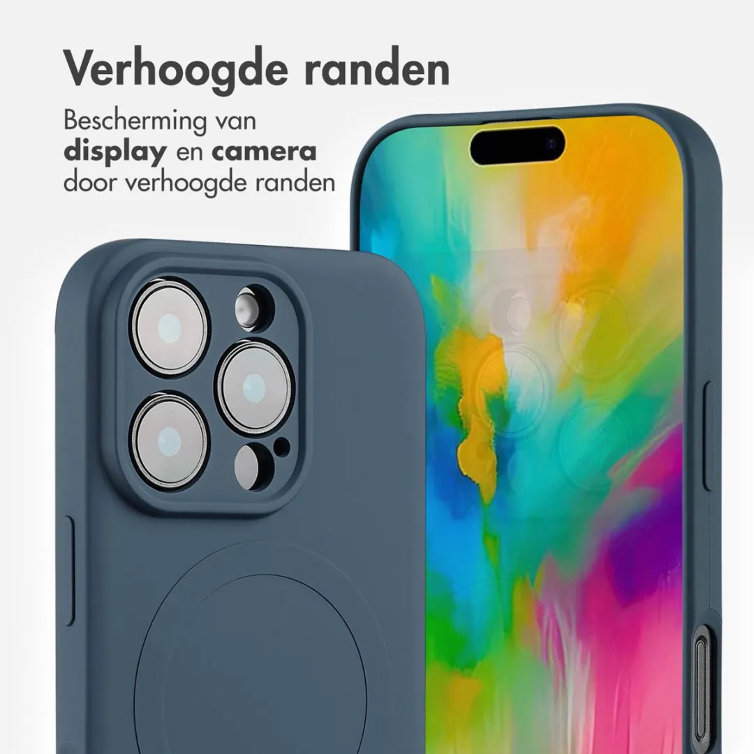 Imoshion Hoesje iPhone 16 Pro Max - Donkerblauw MagSafe