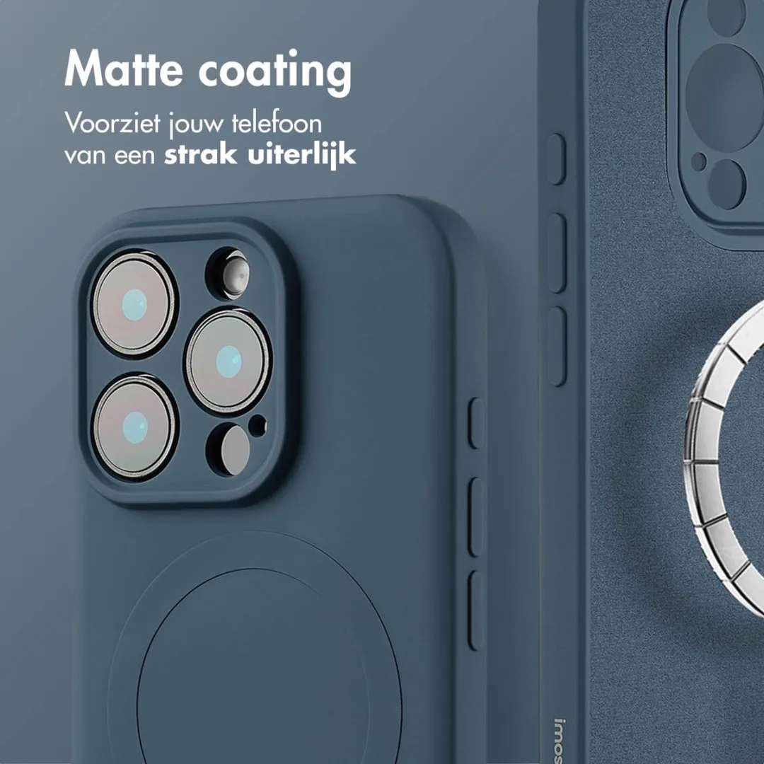 Imoshion Hoesje iPhone 16 Pro Max - Donkerblauw MagSafe